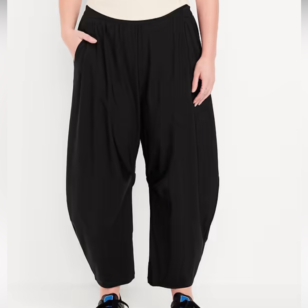 Old Navy SleekTek High-Waisted Barrel Ankle Pants SZ XXL
